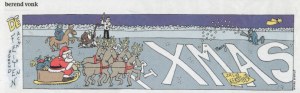 cartoon kerstmis 2011