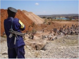 De macht om de coltanwinning maakt de leefomgeving onveilig.