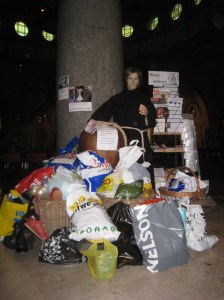 Het bleef niet bij een sokkenactie. Het volgende jaar werd het een schoenenactie.