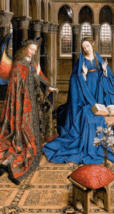 annuntiatie Jan van Eyck