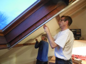 isoleren zolder M en H schroeven