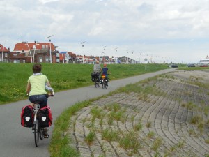 fietsen dijk Breskens