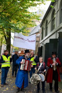 klimaatloop spandoek