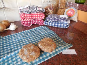 notenburgers in bdoek