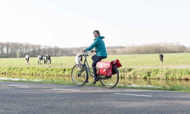 Marjo fiets (Jorik Algra)