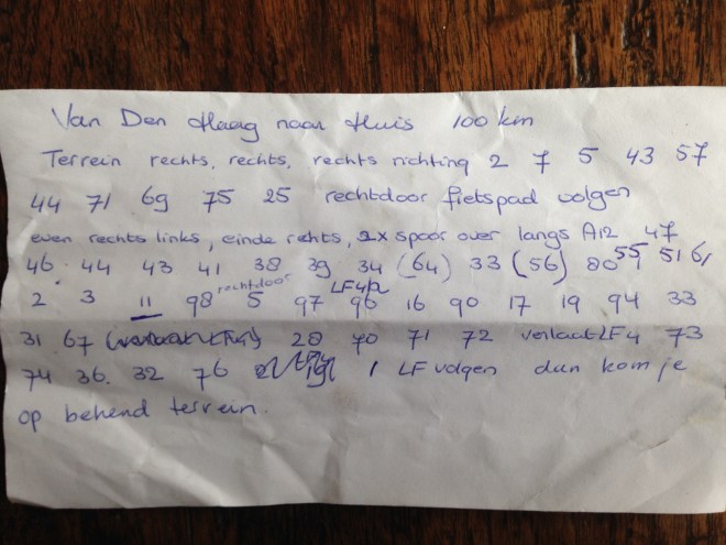 route den haag driebergen