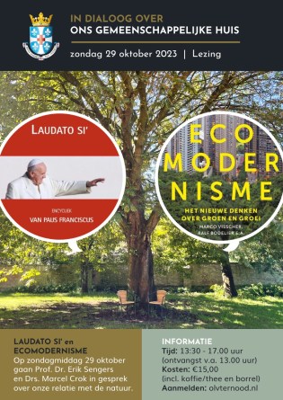 flyer laudato si ecomodernisme